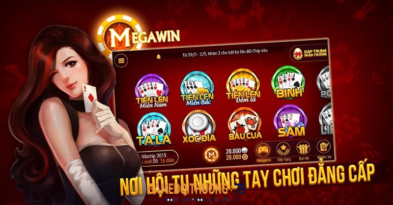 Megawin - Cổng game đánh bài đổi thưởng xanh chín nhất năm 2023