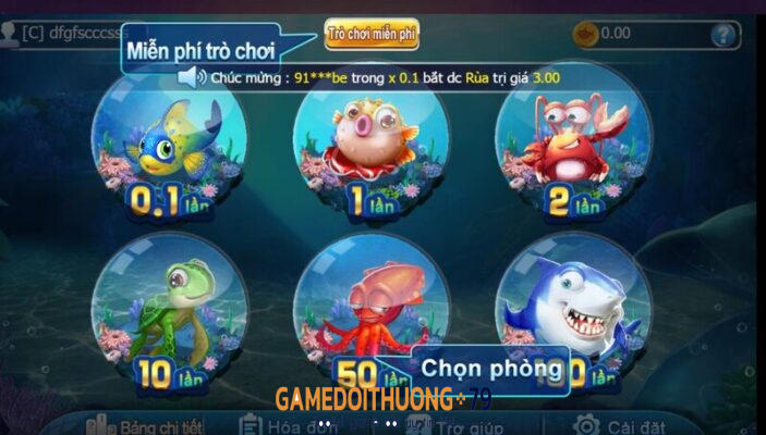 Bắn cá Choang Club siêu phẩm game đổi thưởng đốn tim hàng triệu game thủ Việt