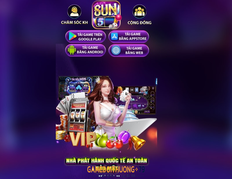 Thương hiệu giải trí online Sun52 thâu tóm toàn thị trường cá cược Việt